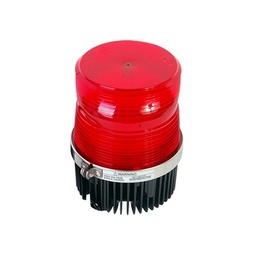 [60061104] Luz Estroboscópica / Roja / Para Motocicleta / Lente Policarbonato Anti-Impacto / Resistente al Agua | 60061104