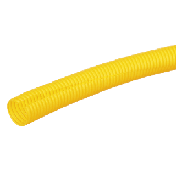 [CLT150F-X4F] Tubo Corrugado Abierto Fiberrunner, para Protección de Cables, 1.50 in (38.1 mm) de Diámetro, 3.1 m de Largo, Color Amarillo | CLT150F-X4F