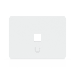 [UACC-WP-KEYSTONE-H-1P] Placa Keystone Horizontal / 1 Puerto / Superficie Pintable / Policarbonato y Acero SGCC / 4.4 x 3.2 x 0.12 in / Paquete 4 Piezas | UACC-WP-KEYSTONE-H-1P