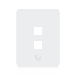 [UACC-WP-KEYSTONE-V-2P] Placa Keystone Universal / 2 Puertos / Superficie Pintable / Montaje Vertical / 4 Piezas | UACC-WP-KEYSTONE-V-2P