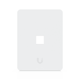 [UACC-WP-KEYSTONE-V-1P] Placa Keystone / 1 Puerto / Superficie Pintable / Montaje Vertical / 4 Piezas / Policarbonato y Acero SGCC | UACC-WP-KEYSTONE-V-1P