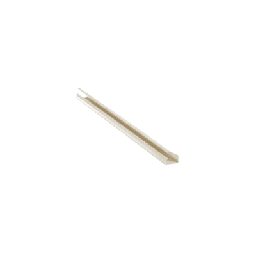 [LD10IW8-A] Canaleta LD10 de PVC rígido, con cinta adhesiva para instalación sin herramientas, de 38.4 x 24 x 2438 mm, Color Blanco Mate | LD10IW8-A