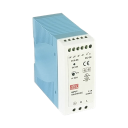 [MDR-40-12] Fuente de poder Industrial Riel Din 12Vcc, 40W | MDR-40-12