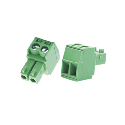 [101305175] Bornera Verde Conector Macho de 3.5 mm para Paneles de Acceso, Cámaras, Múltiples Dispositivos/ 2 Tornillos | 101305175