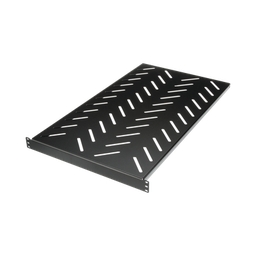 [RSHLF36] Charola para Soportar Equipos en Rack de 19" de 4 Postes, Profundidad Máxima de 36 in, Capacidad de Carga de 113 kg, 1 UR | RSHLF36
