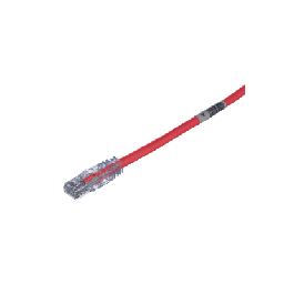 [UTPSP1RDY] Cable de Parcheo TX6, UTP Cat6, 24 AWG, CM/LSZH, Color Rojo, 1 ft | UTPSP1RDY