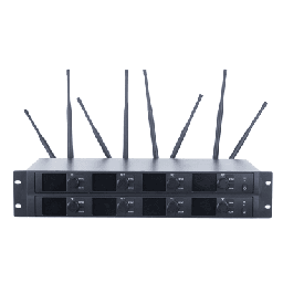 [EP-598U] Receptor Inalámbrico | 8 Canales | Transmisión Digital U-Band 540-690 MHz | Modulación PI/4-DQPSK | Pantalla TFT-LCD 2.2" | Salida Balanceada y Desbalanceada | Encripción de Audio | Escaneo de Frecuencia | EP-598U