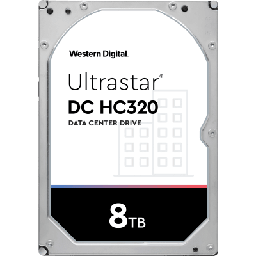 [HUS728T8TALE6L4] Disco Duro Enterprise 8 TB / Wester Digital (WD) / Serie Ultrastar / Recomendado para Data Center y NVRs de Alta Capacidad / Alto Performace | HUS728T8TALE6L4