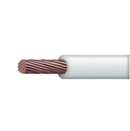 [SLY-304-WHT] Cable THW-LS / Calibre 10 AWG / 19 Hilos / Color Blanco / Venta por Metro | SLY-304-WHT