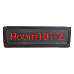 [CMD-01] Pantalla LED de Pasillo para Hospital/Asilos, Doble Cara, Matriz 128×32, Indicadores RGB, Para Solución de Enfermería Fanvil | CMD-01