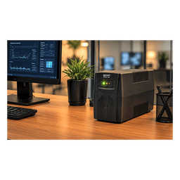 [EPU1000L] UPS de 1,000VA/600W / Topología Línea Interactiva / Entrada y Salida 120 Vca / Clavija NEMA 5-15P / 6 Tomas NEMA 5-15R | EPU1000L