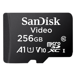 [SDSDQAS5-256G-BP] Memoria microSD SanDisk 256GB / Alta Resistencia / Videovigilancia / Clase 10 | SDSDQAS5-256G-BP