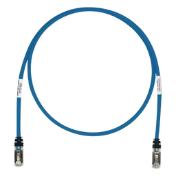 [STP6X10MBU] Patch Cord Cat6A, Blindado S/FTP, CM/LS0H, 10 Metros (32.81 Pies), Color Azul | STP6X10MBU