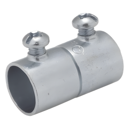 [HUB-2022] Cople de 1/2" (13 mm) para Pared Delgada con Tornillo. | HUB-2022