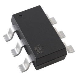 [584-HMC221BETR] IC de 6 terminales / conmutador unipolar de dos posiciones / 10 kHz y 3 GHz / | 584-HMC221BETR