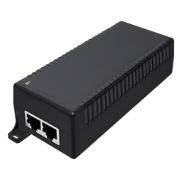 [WI-POE65-2.5G-60W] Inyector Hi-PoE 60W / 2.5 Gigabit Ethernet / 2 Puertos 2.5GBASE-T / Alimentación de Alto Rendimiento / Plug & Play / Sobremesa o Pared | WI-POE65-2.5G-60W