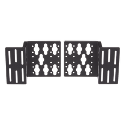 [CVPDUB] Kit de Soportes Para Instalación de PDUs Verticales, en Racks de 4 Postes de Panduit, Color Negro | CVPDUB