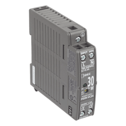 [PS24-S30W] Fuente de alimentación conmutada de 24 VDC a 30 W, entrada universal 100-240 VCA, para montaje en riel DIN | PS24-S30W