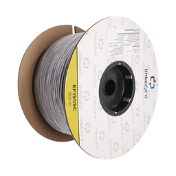[EF-150-SC] Carrete de Fibra Óptica Monomodo con Conectores SC-SC Duplex, Reforzada con Kevlar, de 150 Metros (492.13 Pies), Para Instalaciones Subterráneas por Tubería | EF-150-SC
