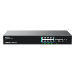 [GWN7821P] Switch PoE Multigigabit Capa 3 / 8 Puertos Ethernet 2.5 G / 2 Puertos SFP+ / PoE++ Dinámico / IPv6 e IPv4 / VLAN Avanzada / QoS / Stacking hasta 4 Dispositivos / Administración Local y en la Nube | GWN7821P