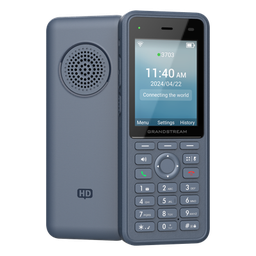 [WP836] Teléfono IP Wi-Fi Inalámbrico WP836 / Wi-Fi 6 Doble Banda / IP69K Resistente a Exteriores / Batería 3000 mAh / 4 Conferencias / Bluetooth Integrado / USB Tipo C / Compatibilidad con Códec Opus HD | WP836