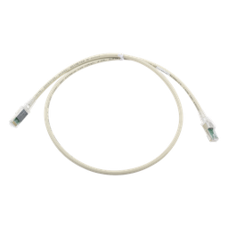 [ZM6A-S03-04B] Patch Cord Z-MAX Cat6A S/FTP, CM/LS0H, 3ft, Color Gris, Versión Bulk (Sin Empaque Individual) | ZM6A-S03-04B