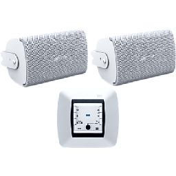 [121010H/FS2SEW] Kit de Audio Residencial | Mando Bluetooth EGI 121010H + Par de Bocinas de Superficie BOSE FS2SEW | 2+2W RMS | Blanco | IP55 | 121010H/FS2SEW