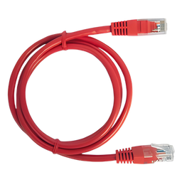 [LP-UT6-700-RD] Cable de Parcheo UTP Cat6 / 7.0 m (23 pies) / 1 Gbps / 100 Ohm / RJ45 / Rojo | LP-UT6-700-RD