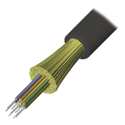 [9GG8H004C-E201M] Cable de Fibra Óptica / 4 Hilos / Monomodo OS1/OS2 9/125 / Interior-Exterior / Loose Tube / Dieléctrico / LS0H / 1 Metro (3.28 Pies) | 9GG8H004C-E201M