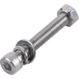 [EPL-BOLTS-60] Tornillo de Acero Inoxidable / M8 x 60 mm / Montaje Fotovoltaico / Resistente a Corrosión / Acabado Pulido | EPL-BOLTS-60