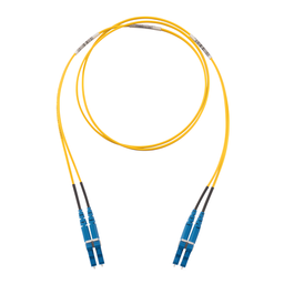 [F92ELLNLNSNM002] Jumper de Fibra Óptica / Monomodo OS2 9/125 / LC-LC Dúplex / LSZH / 2 m (6.56 ft) / Amarillo | F92ELLNLNSNM002