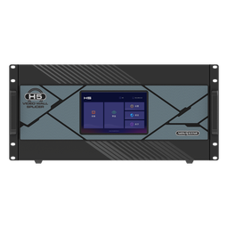 [H5N] Video Wall Splicer / Procesador 5U / Modular Plug-in / 10 Slots Entrada / 3 Slots Salida / 48 Capas / 62.4 Mpx / FPGA / 4K HDR10 / Web Control / Redundancia | H5N