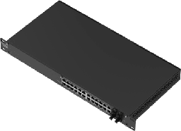 [SWM282] Switch Industrial Gestionado L2+ / 24 Puertos Gigabit PoE+ / 4 Puertos SFP / 300W PoE Budget / Rack 19" / 1.58 x 0.14 x 0.77 pies / IP30 | SWM282