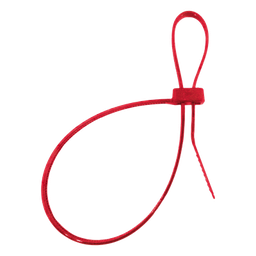 [RG-1113-C] Cincho plástico de doble lazo / Nylon resistente / -73°C a 200°C / Paquete 100 pzas / 0.24 ft lazo | RG-1113-C