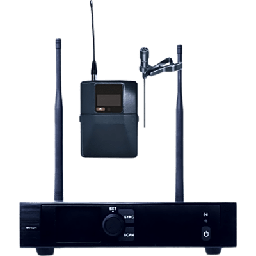 [EP591U/59L] Sistema de Micrófono Inalámbrico | Receptor Un Canal U-Band 540-690 MHz | Micrófono de Solapa Digital | Modulación PI/4-DQPSK | Pantalla TFT-LCD 2.2" | Encripción de Audio | Autonomía >10 Horas | EP591U/59L