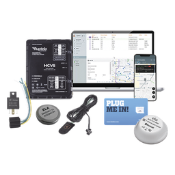 [HCV5KITMAG] Kit Localizador 4G LTE / Anti-Jammer Ajustable / CAN Bus FMS-J1708-J1939 / Bluetooth / RS232 / Paro de Motor / SOS / Relay / SIM con Datos 1 Mes | HCV5KITMAG