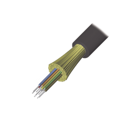 [9GD5H006D-T501M] Cable de Fibra Óptica de 6 Hilos, Interior/Exterior, Tight Buffer, No Conductiva (Dieléctrica), LS0H, Multimodo OM4 50/125 Optimizada, 1 Metro (3.28 Pies) | 9GD5H006D-T501M