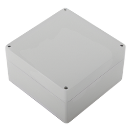 [TXG-01-5TS] Gabinete Plástico para Exterior / IP65 / IK07 / 160 x 160 x 90 mm / -20°C a 60°C / Cierre por Tornillos | TXG-01-5TS