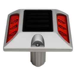 [AC-LED] Señalizador Vial Solar / 6 LED Intermitentes / Alcance Visual 800 m (2624.7 ft) / Autonomía 108 h / IP68 / Carga 20000 kg / -25°C a +75°C | AC-LED