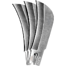 [44219] Cuchilla de Repuesto Tipo Hawkbill / Acero Inoxidable 440A / Paquete de 3 Unidades / Para Navaja Multiusos 44218 | 44219