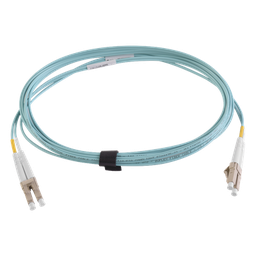 [FJ2-LCLC5L-05AQ] Jumper de Fibra Óptica / Multimodo 50/125 OM3 / LC-LC Duplex / OFNR / 5 m (16.40 pies) / Color Aqua | FJ2-LCLC5L-05AQ