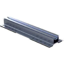 [N00016] Riel de Montaje Solar / S Rail 28 / Aluminio Serie 6000 / Protección EPDM / 280 mm / 235 g | N00016