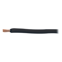 [SLY-287-BLK/100] Cable Eléctrico THW-LS / 4 AWG / 19 Hilos / 100 m (328 ft) / Cobre Suave / Negro / Intemperie | SLY-287-BLK/100