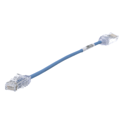 [UTP28SP0.2MBU] Cable de Parcheo UTP / Cat6 / 28AWG Diámetro Reducido / 20 cm (0.66 ft) / Azul | UTP28SP0.2MBU
