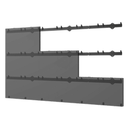 [LEDUNVS-6X6] Sistema de Montaje para Videowall / Configuración 6x6 Paneles / Capacidad 409.1 kg (900 lb) / Microajuste 6 mm / Aluminio Anodizado / Hasta 162" 3.60 x 2.03 m (11.8 x 6.7 ft) | LEDUNVS-6X6