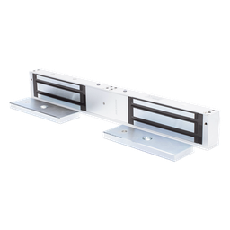 [DS-K4H450D] Chapa Magnética / Doble Puerta / 1200 lbs (500 kg) x 2 / LED Estado / Anti-Residual / 12/24 VCC | DS-K4H450D