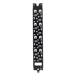 [XG-VCM42B] Panel Administrador de Cables Vertical / 42 RU / Acero con Acabado en Polvo / 977.6 mm (3.2 ft) / Compatibilidad Anillos D, S1DR, S2DR, L, S1LR, S2LR / RoHS | XG-VCM42B