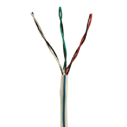 [PXUP316AWH-CQ] Bobina de Cable de Cobre de 3 Pares Clase 4 Para Sistemas FMPS, 16/19 AWG, Sin Blindaje, CMP (Plenum), Color Blanco, Carrete de 609 metros | PXUP316AWH-CQ