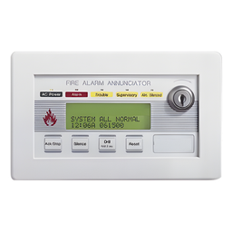 [FDU-80] Anunciador Remoto de Incendio / LCD Retroiluminado 80 Caracteres / Puerto EIA-485 / Hasta 32 Unidades por Panel / Alimentación 24 VCC | FDU-80