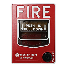 [NBG-12LOB] Estación Manual de Alarma Contra Incendio / Doble Acción / Con Cerradura y Llave / Exterior / UL 38 / ADA / Caja SB-I/O Incluida | NBG-12LOB